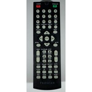 Proscan Elite QF-X898 DVD Player Remote Control OEM - TESTED & WORKS